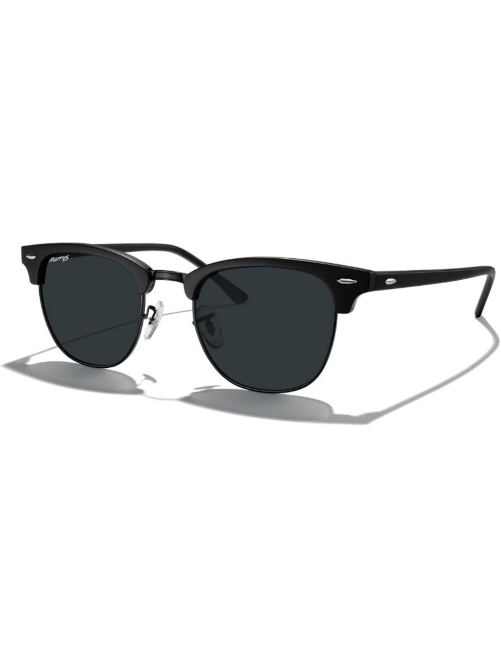 Stylish Square Semi-Rimmed Polarized Sunglasses for Men & Women UV400 Protection